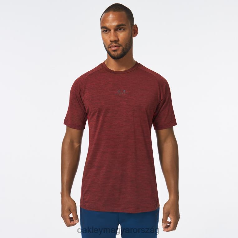 Oakley o fit rc ss póló 6PVBJ2497 ruhák vasvörös hanga