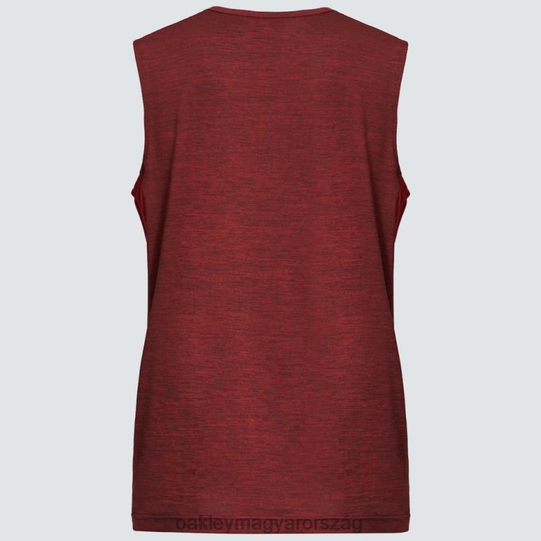 Oakley o fitt rc ujjatlan póló 6PVBJ2127 ruhák vasvörös hanga
