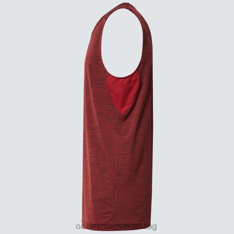 Oakley o fitt rc ujjatlan póló 6PVBJ2127 ruhák vasvörös hanga