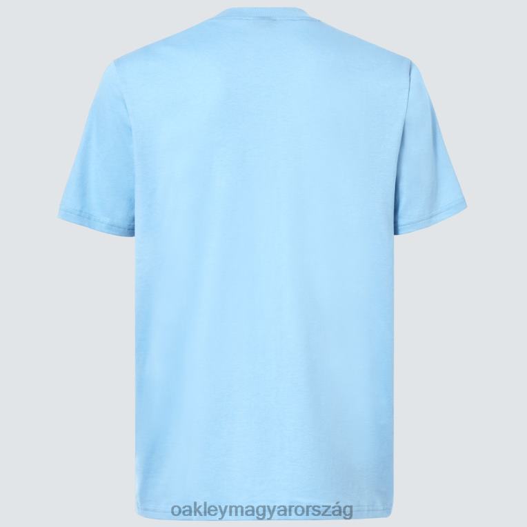 Oakley one wave b1b póló 6PVBJ2139 ruhák kőmosó kék