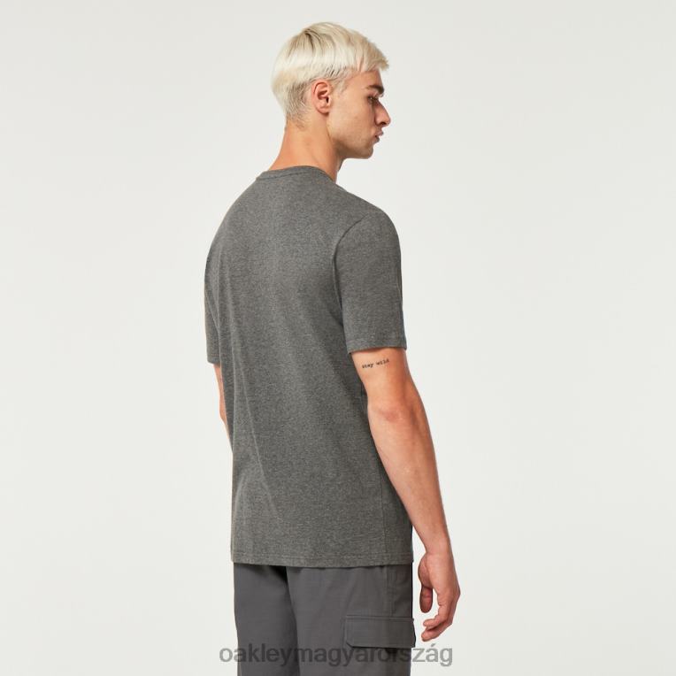 Oakley relax Henley póló 6PVBJ2203 ruhák új sportos szürke