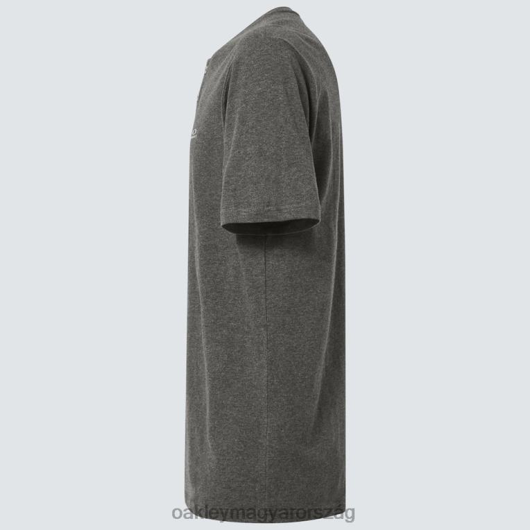 Oakley relax Henley póló 6PVBJ2203 ruhák új sportos szürke