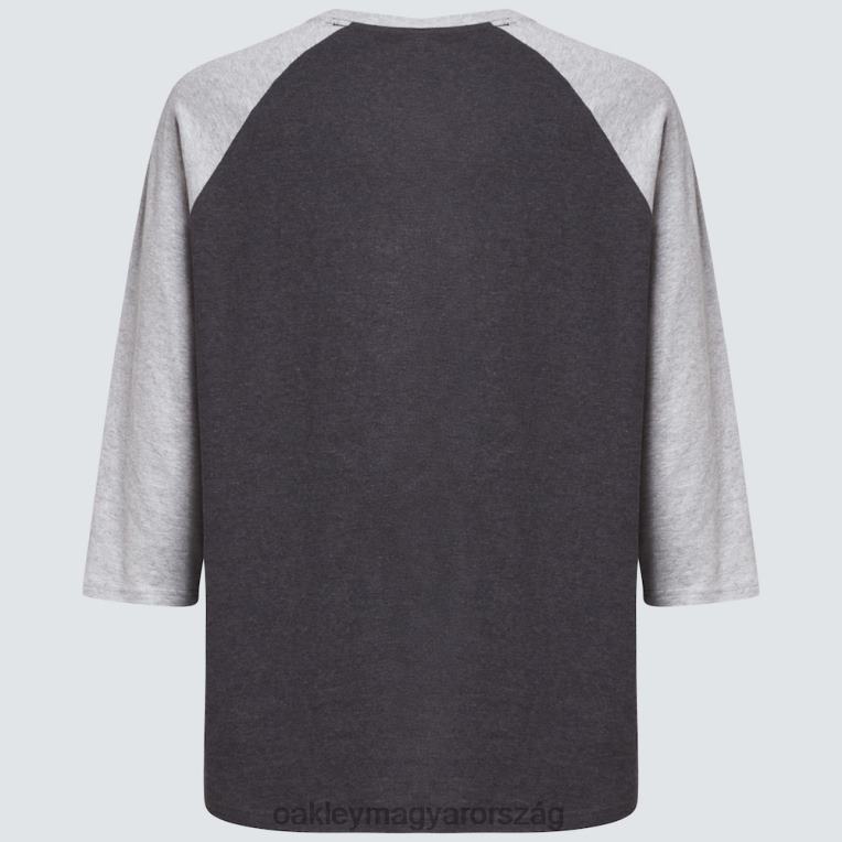Oakley relax raglan 3/4 póló 6PVBJ2470 ruhák dupla szürke hanga