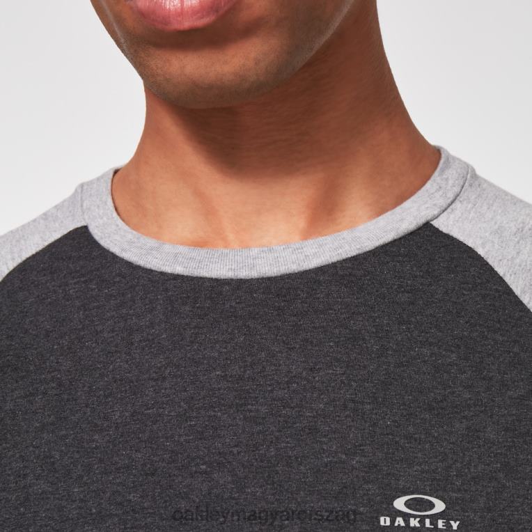 Oakley relax raglan 3/4 póló 6PVBJ2470 ruhák dupla szürke hanga
