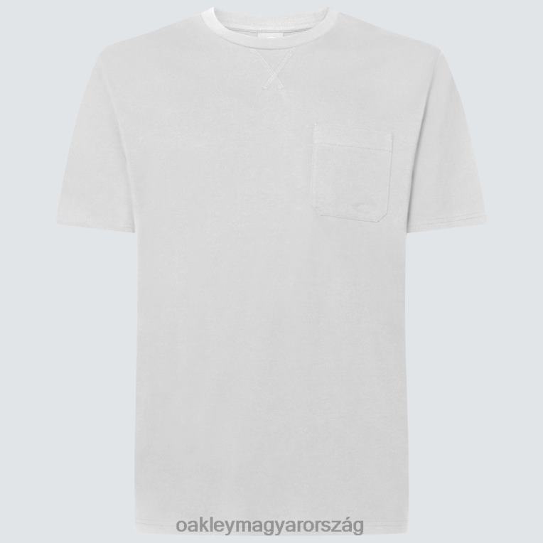 Oakley relax zsebes ellipszis póló 6PVBJ2200 ruhák fehér