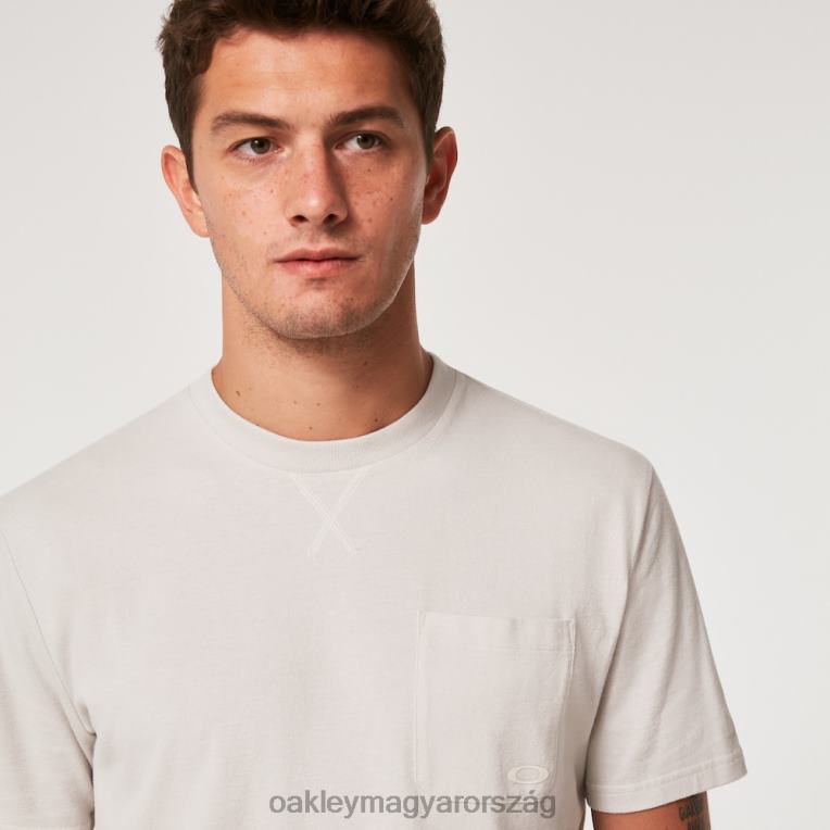 Oakley relax zsebes ellipszis póló 6PVBJ2200 ruhák fehér