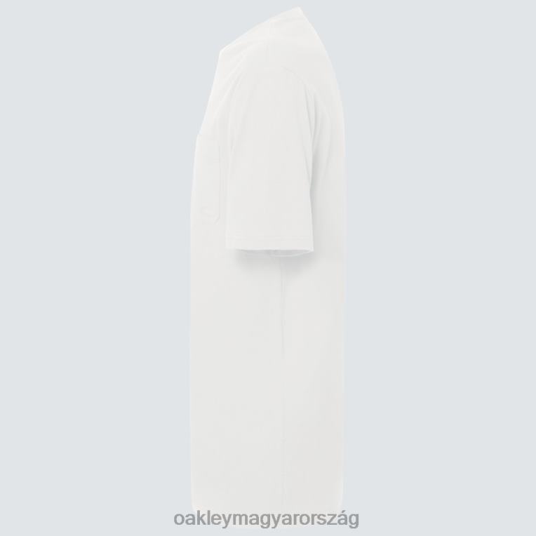 Oakley relax zsebes ellipszis póló 6PVBJ2200 ruhák fehér