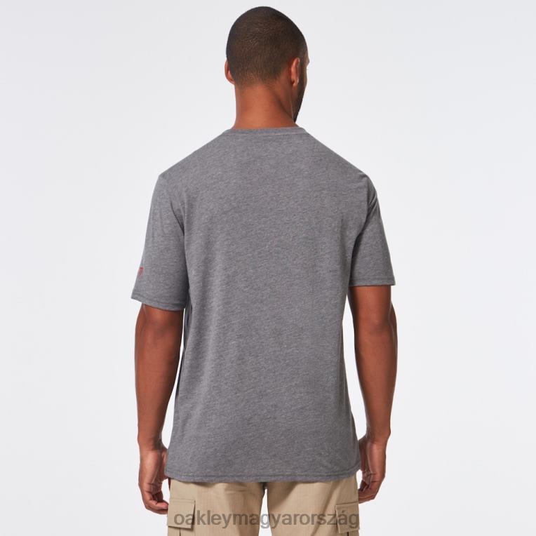 Oakley si eagle tab tee 6PVBJ2483 ruhák sportos hangaszürke