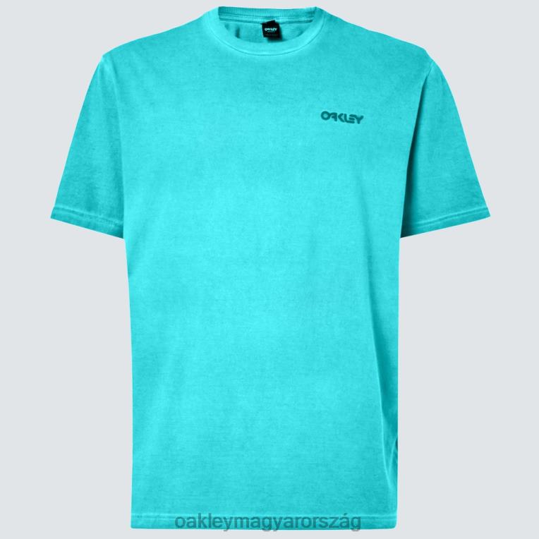 Oakley túlfestett b1b logós póló 6PVBJ2479 ruhák zöld tó