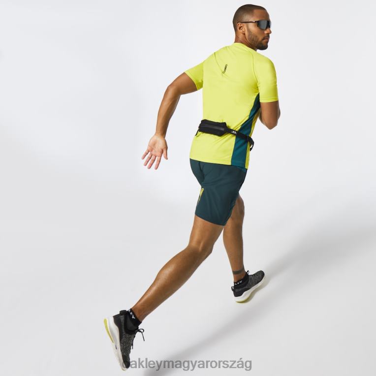 Oakley teljesítmény ss póló 6PVBJ2495 ruhák sárga fluo