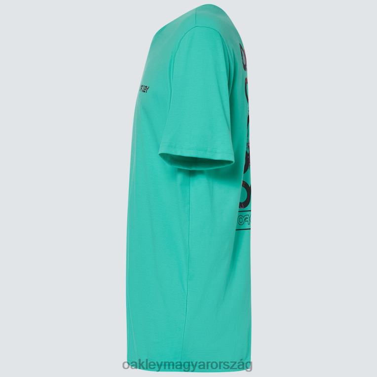 Oakley wynwood bark rc póló 6PVBJ2107 ruhák menta zöld