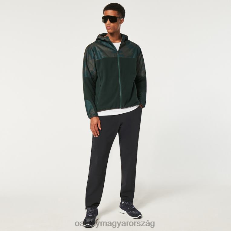 Oakley Wanderlust fz kapucnis pulcsi 6PVBJ2304 ruhák zöld/hegyi td nyomtatás