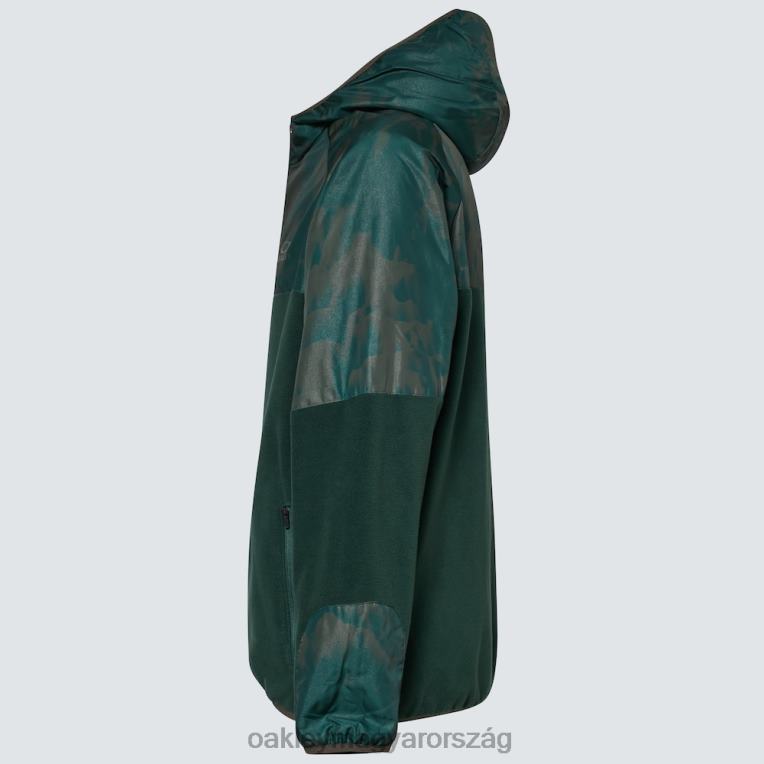 Oakley Wanderlust fz kapucnis pulcsi 6PVBJ2304 ruhák zöld/hegyi td nyomtatás