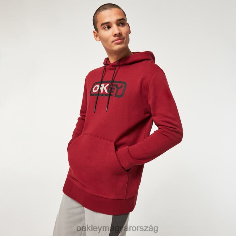 Oakley b1b po kapucniba zárva 6PVBJ2380 ruhák vas vörös