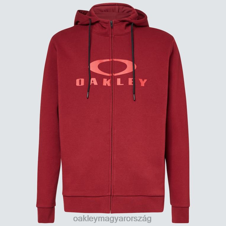 Oakley bark fz pulcsi 2.0 6PVBJ2257 ruhák vas vörös