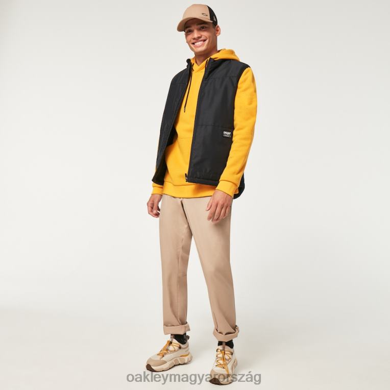 Oakley csúcs po hoodie 6PVBJ2321 ruhák borostyánsárga