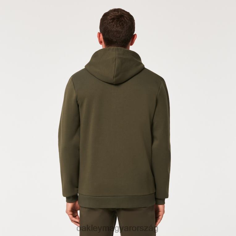 Oakley ellipszis, teljes cipzáras kapucnis pulcsi 6PVBJ2282 ruhák új sötét ecset