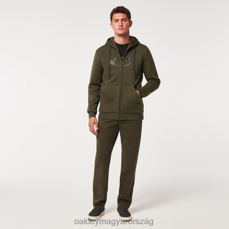 Oakley ellipszis, teljes cipzáras kapucnis pulcsi 6PVBJ2282 ruhák új sötét ecset