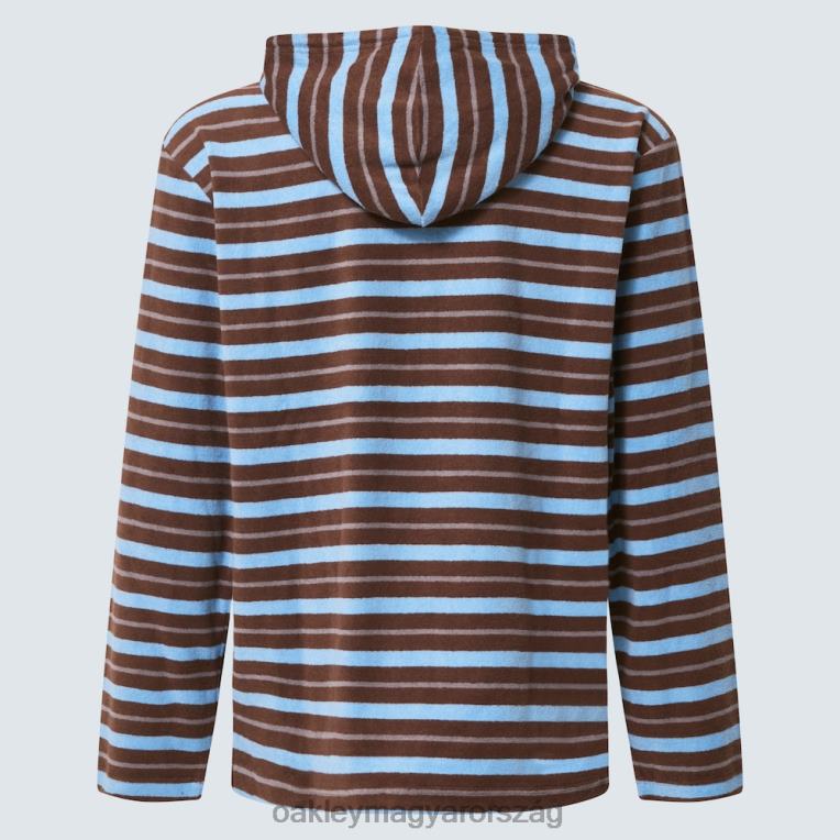Oakley hajnali 1/4 cipzáras kapucnis pulcsi 6PVBJ2234 ruhák kancsó csíkok