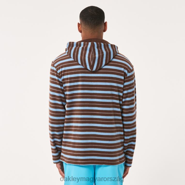 Oakley hajnali 1/4 cipzáras kapucnis pulcsi 6PVBJ2234 ruhák kancsó csíkok