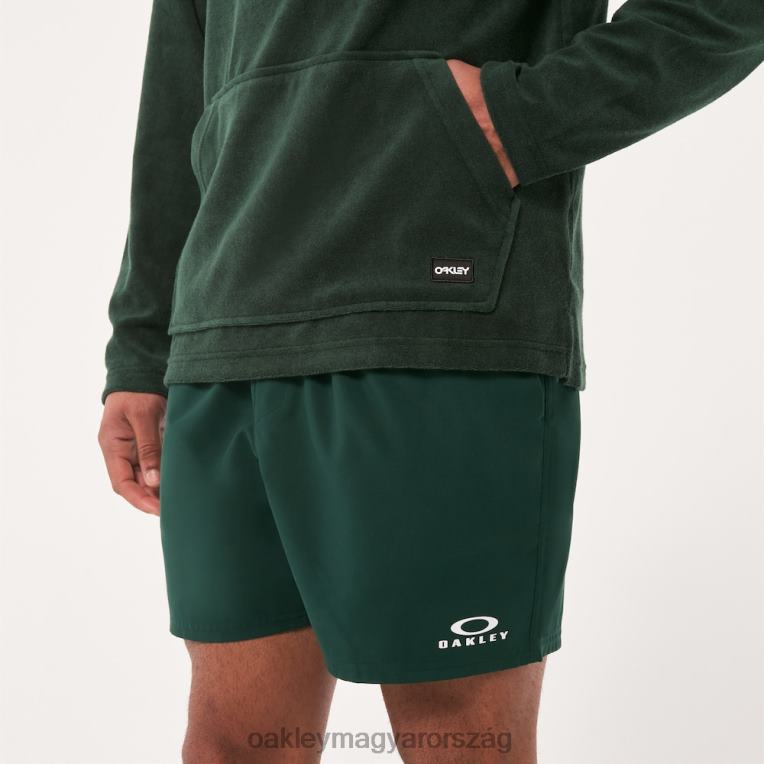 Oakley hajnali 1/4 cipzáras kapucnis pulcsi 6PVBJ2237 ruhák vadászzöld