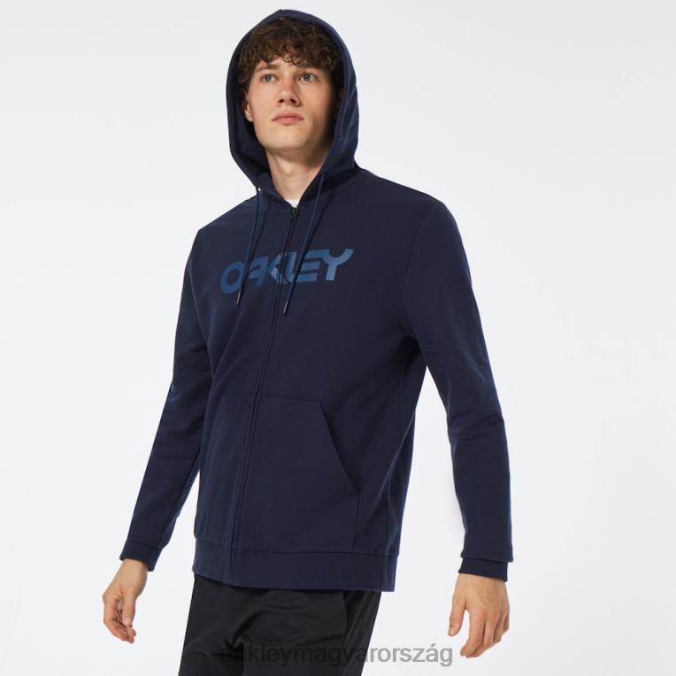 Oakley teddy teljes cipzáras kapucnis pulcsi 6PVBJ2504 ruhák fathom/poseidon