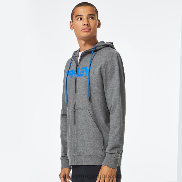 Oakley teddy teljes cipzáras kapucnis pulcsi 6PVBJ2505 ruhák új sportos szürke/ózon