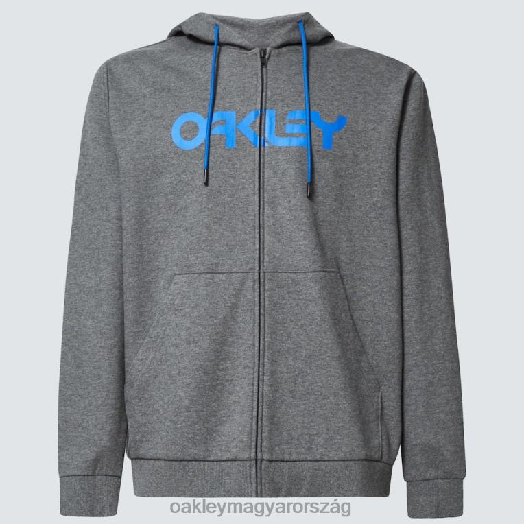 Oakley teddy teljes cipzáras kapucnis pulcsi 6PVBJ2505 ruhák új sportos szürke/ózon