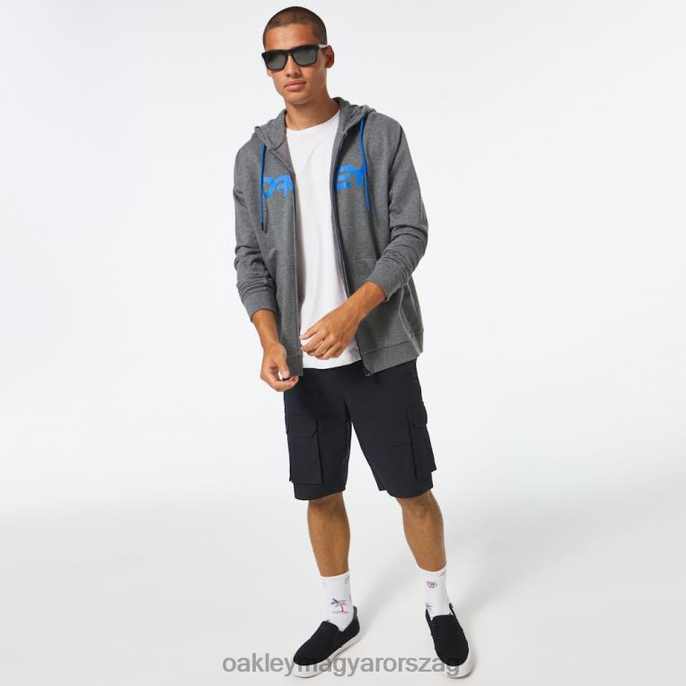 Oakley teddy teljes cipzáras kapucnis pulcsi 6PVBJ2505 ruhák új sportos szürke/ózon