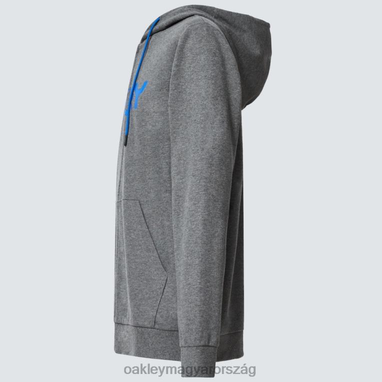 Oakley teddy teljes cipzáras kapucnis pulcsi 6PVBJ2505 ruhák új sportos szürke/ózon