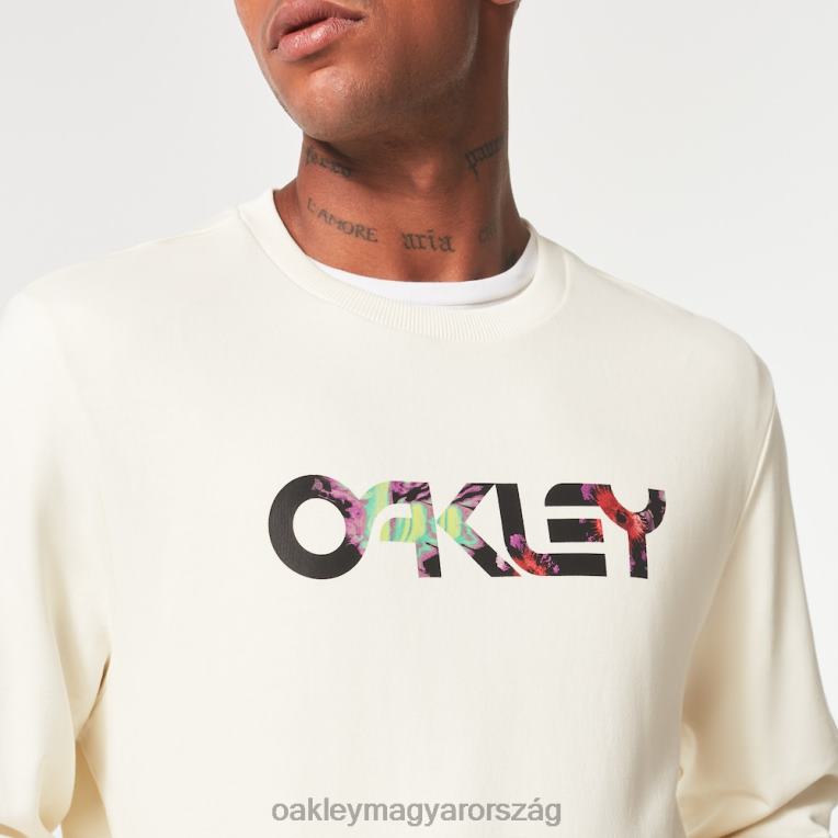 Oakley virágos splash b1b crew 6PVBJ2123 ruhák sarkvidéki fehér