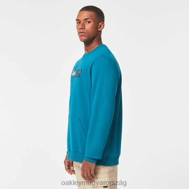 Oakley virágos splash b1b crew 6PVBJ2124 ruhák aurora kék