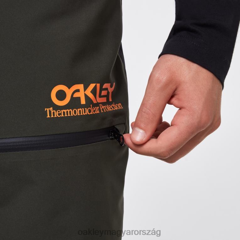 Oakley tnp shell előke 6PVBJ2863 ruhák fekete/zöld