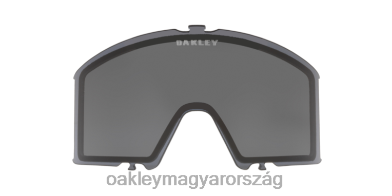 Oakley célvonal l cserelencse 6PVBJ1693 szemüveg sötétszürke lencsék