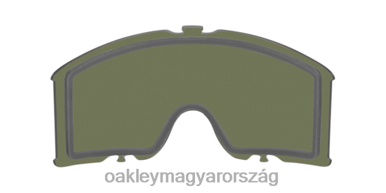 Oakley célvonal s cserelencse 6PVBJ1705 szemüveg lila irídium lencsék