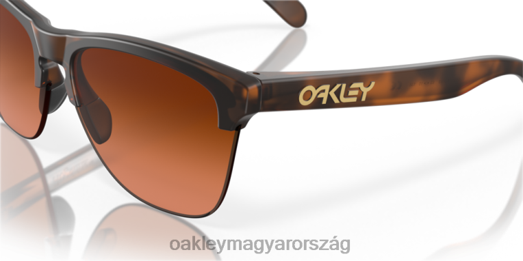 Oakley békabőrök lite 6PVBJ214 szemüveg prizm barna gradiens lencsék, matt barna teknős váz