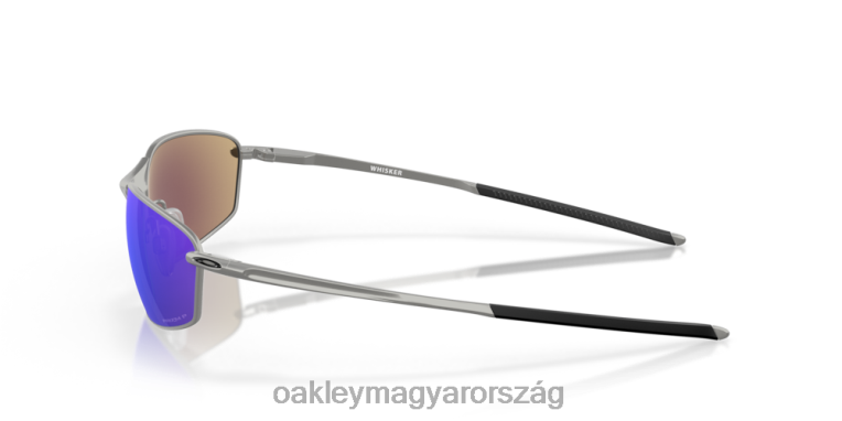 Oakley darukar 6PVBJ365 szemüveg prizm zafír polarizált lencsék, szatén króm keret