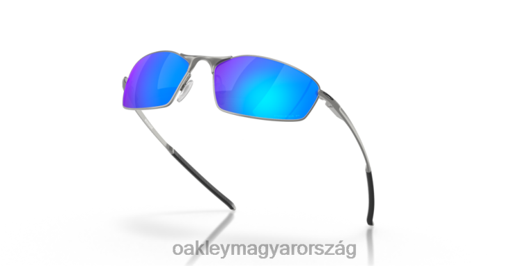 Oakley darukar 6PVBJ365 szemüveg prizm zafír polarizált lencsék, szatén króm keret