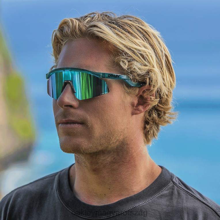 Oakley hidra 6PVBJ148 szemüveg prizm zafír lencsék, transz artic surf keret