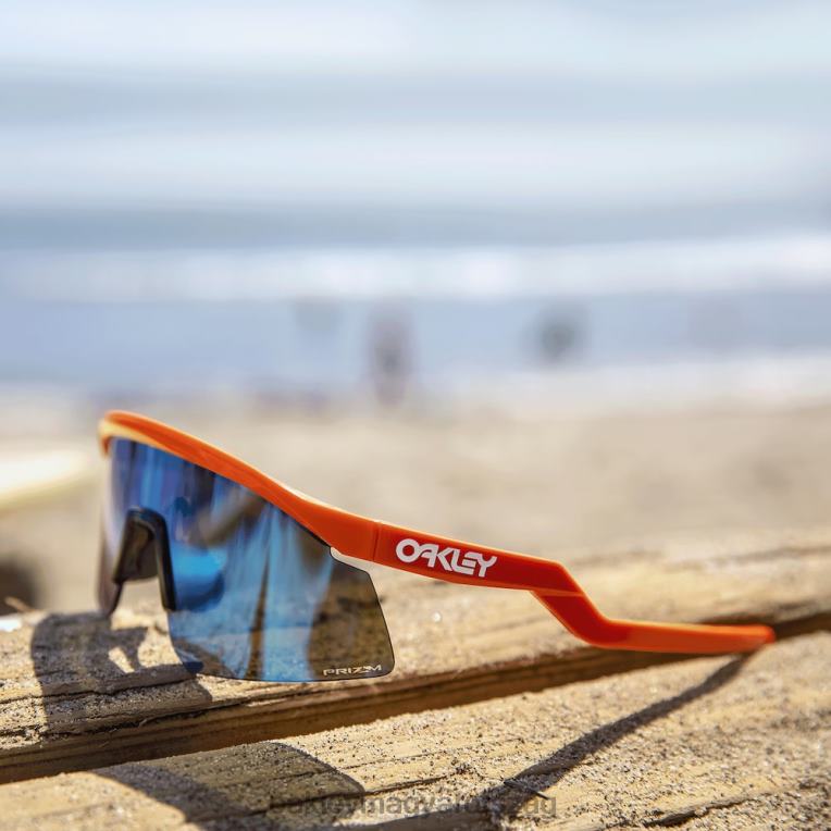 Oakley hidra 6PVBJ150 szemüveg prizm zafír lencsék, neon narancssárga keret