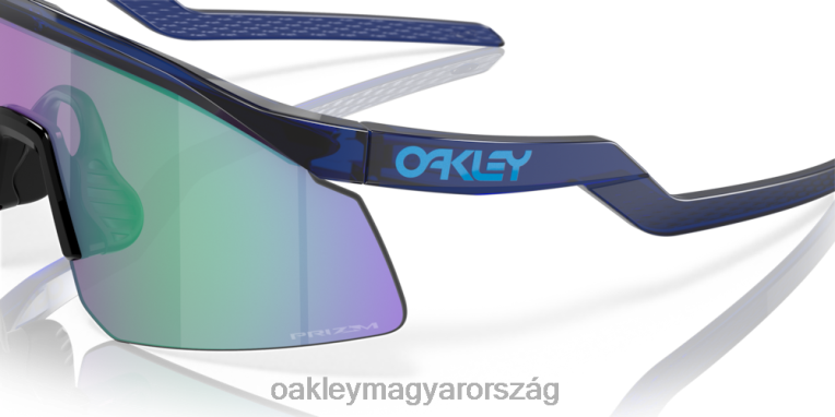 Oakley hidra 6PVBJ153 szemüveg prizm jade lencsék, áttetsző kék kerettel