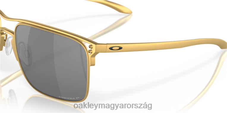 Oakley holbrook ti 6PVBJ47 szemüveg prizm fekete polarizált lencsék, szatén arany kerettel