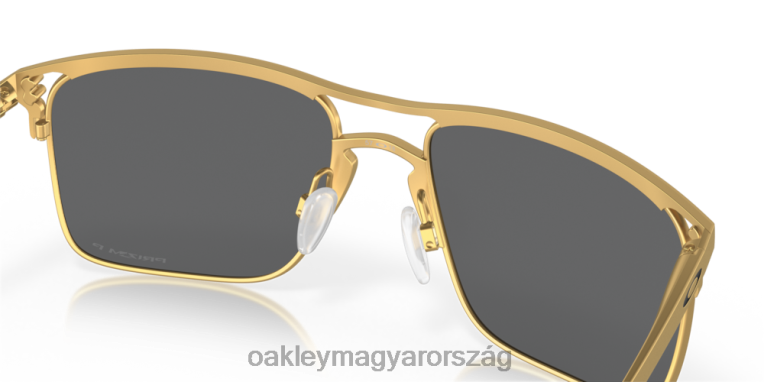 Oakley holbrook ti 6PVBJ47 szemüveg prizm fekete polarizált lencsék, szatén arany kerettel