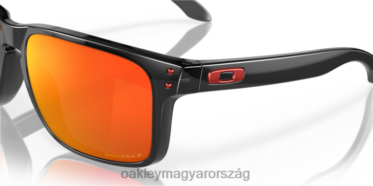 Oakley holbrook xl 6PVBJ7 szemüveg prizm rubin polarizált lencsék, fekete tinta kerettel