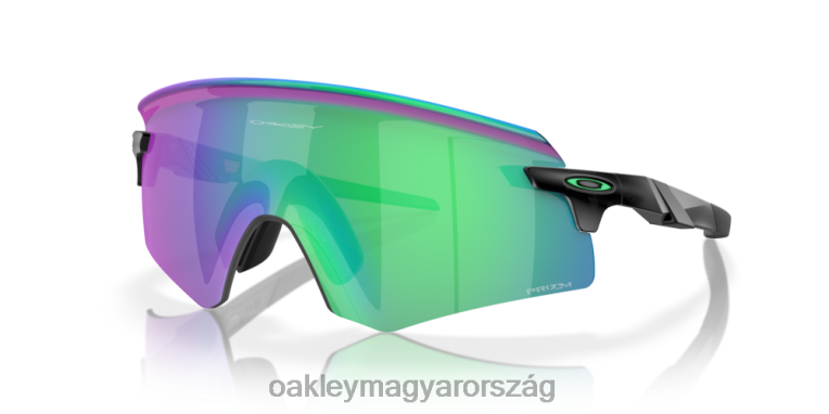 Oakley kódoló 6PVBJ1051 szemüveg prizm jade lencsék, matt fekete tintakerettel