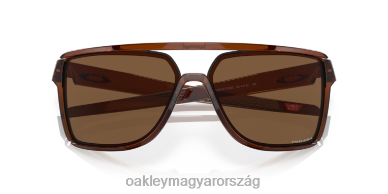 Oakley kastély 6PVBJ208 szemüveg prizm bronz lencsék, rootbeer váz