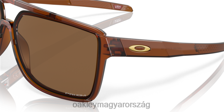 Oakley kastély 6PVBJ208 szemüveg prizm bronz lencsék, rootbeer váz