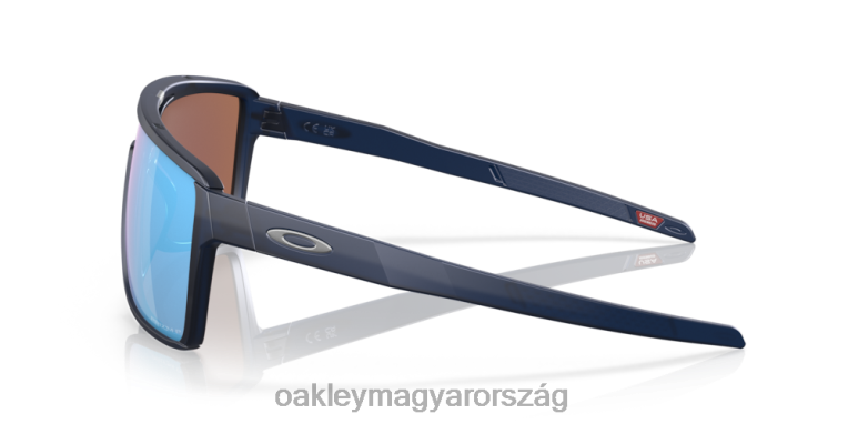 Oakley kastély 6PVBJ211 szemüveg prizm mélyvíz polarizált lencsék, matt áttetsző kék kerettel