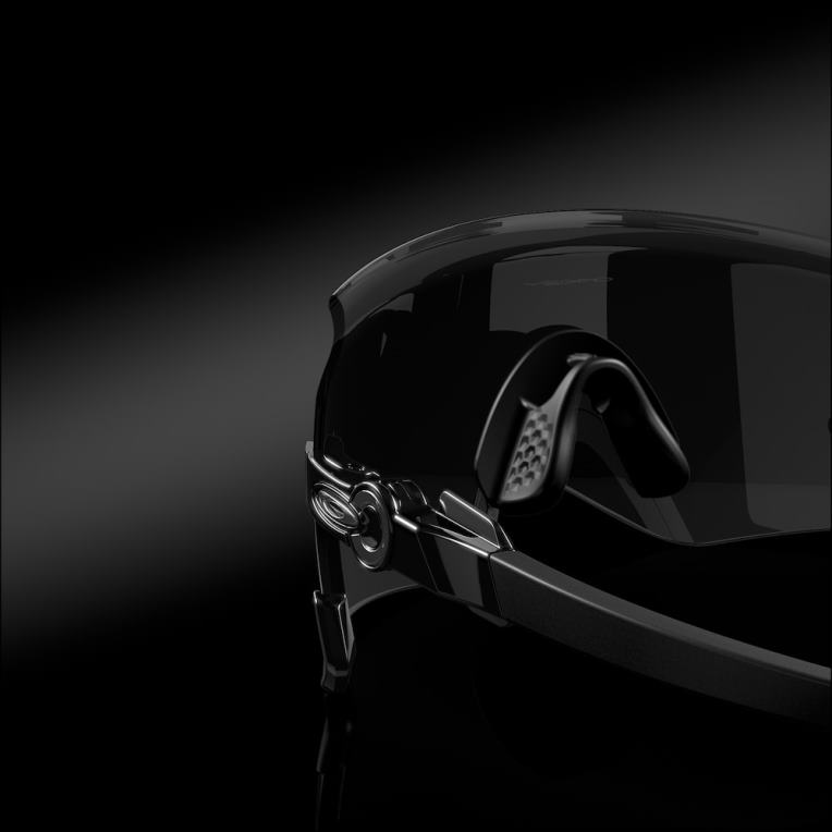 Oakley kato 6PVBJ982 szemüveg prizm fekete lencsék, polírozott fekete keret