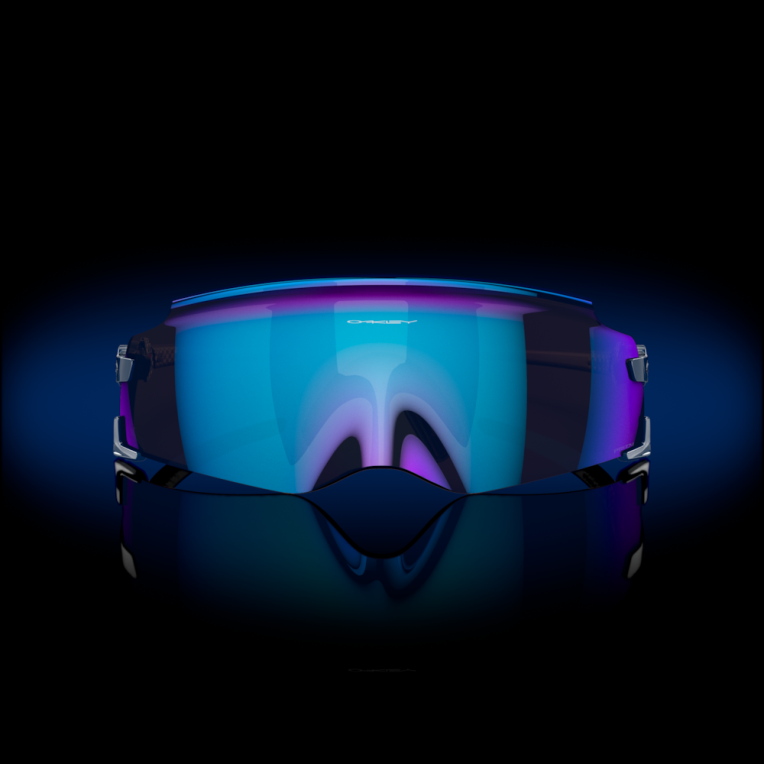 Oakley kato 6PVBJ986 szemüveg prizm zafír lencsék, polírozott poseidon keret